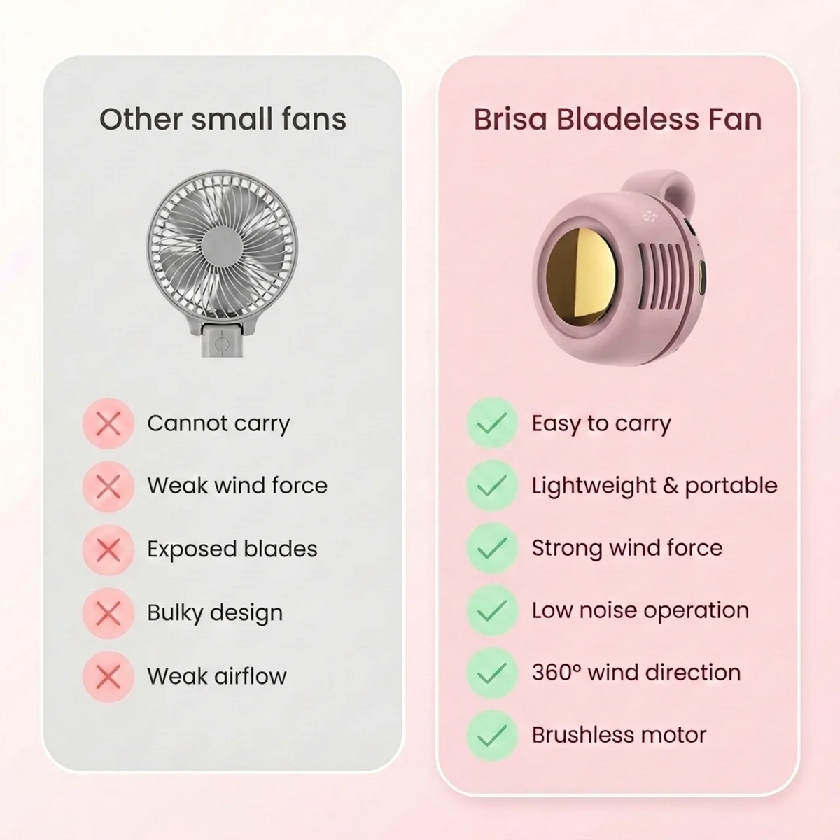 Brisa™ Portable Clip-On Fan