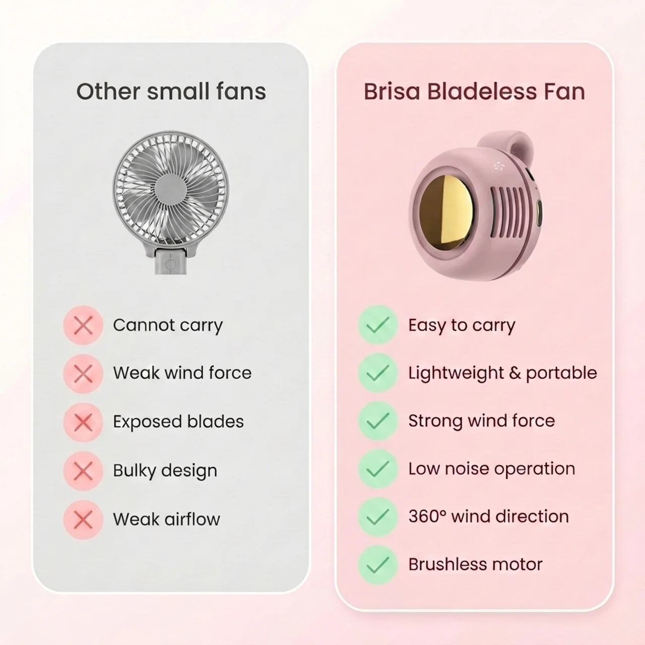 Brisa™ Portable Clip-On Fan