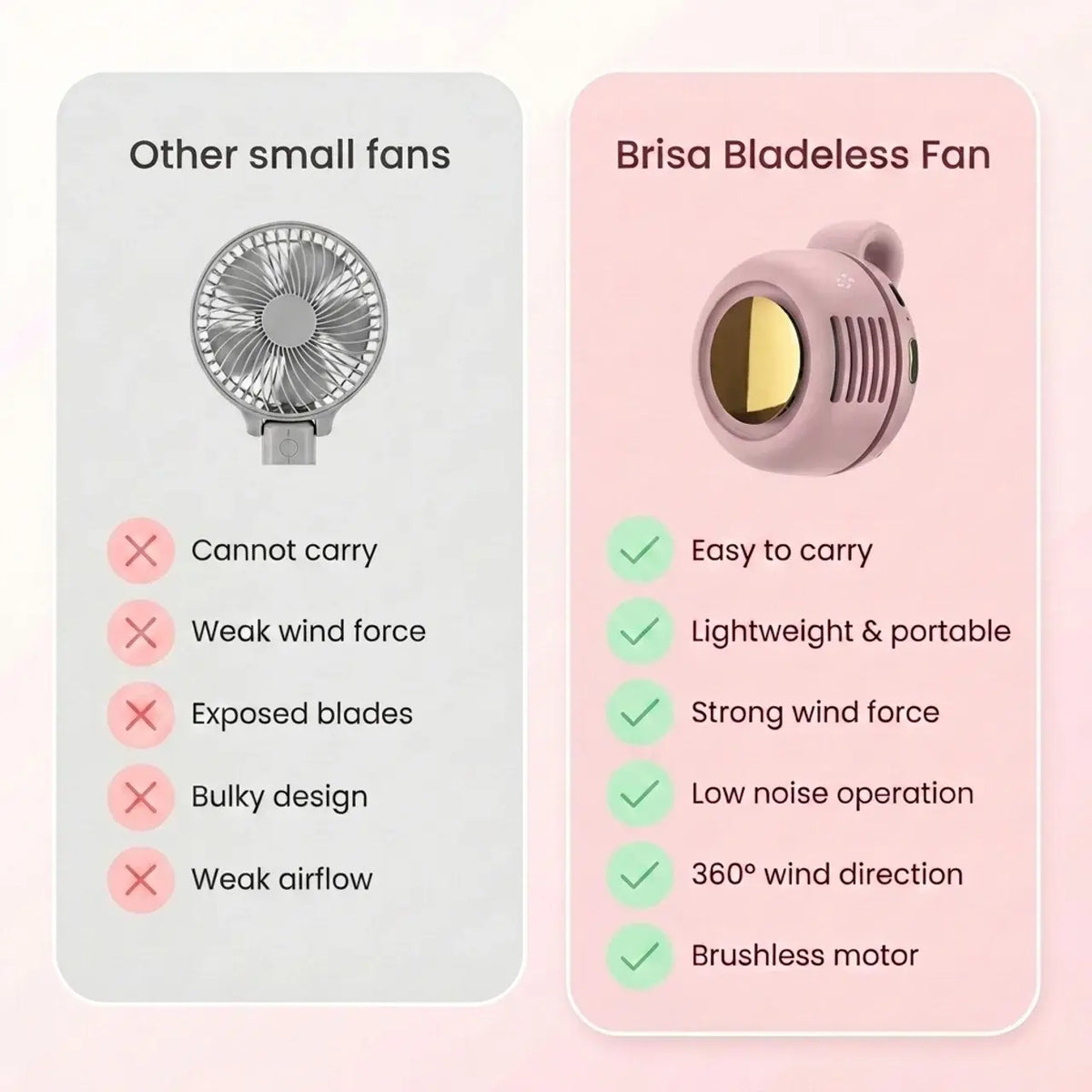 Brisa™ Portable Clip-On Fan